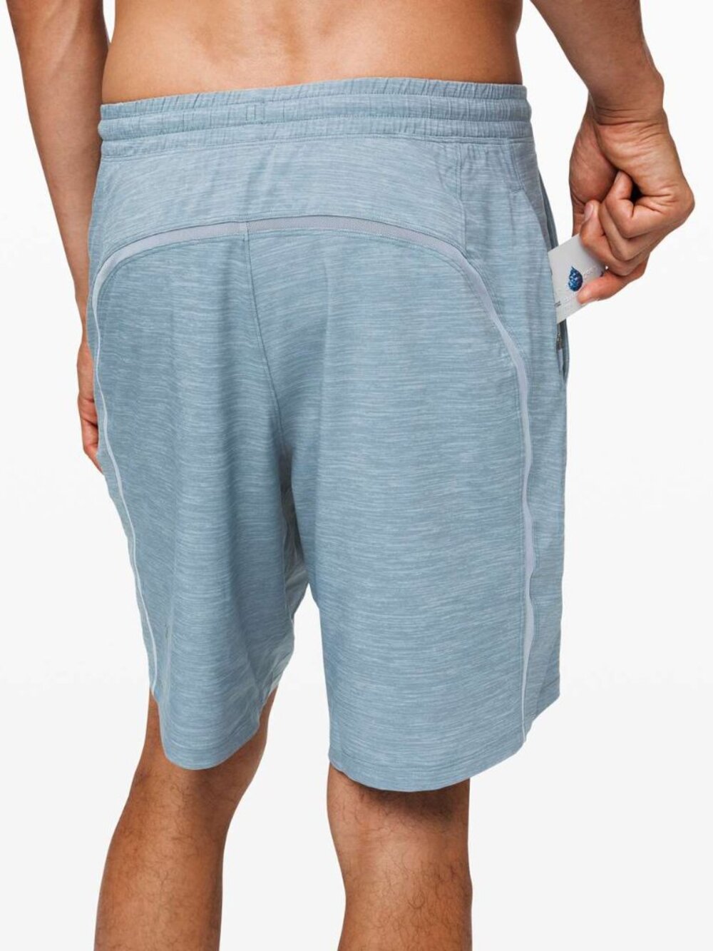 Lululemon Pace Breaker Short 9" *Liner Heather Gray Mens Size L